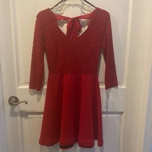 NWT Ladies Special Occasion Red Dress